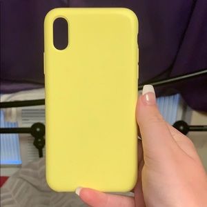 iPhone X/Xs silicone case